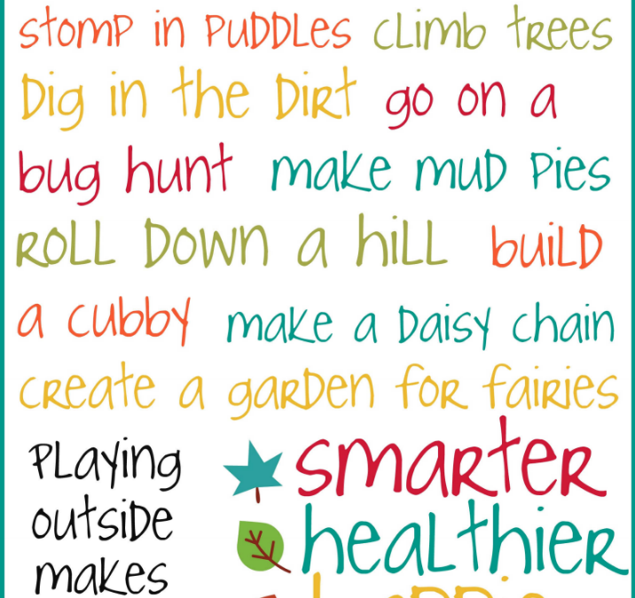 Let the children play (poster)