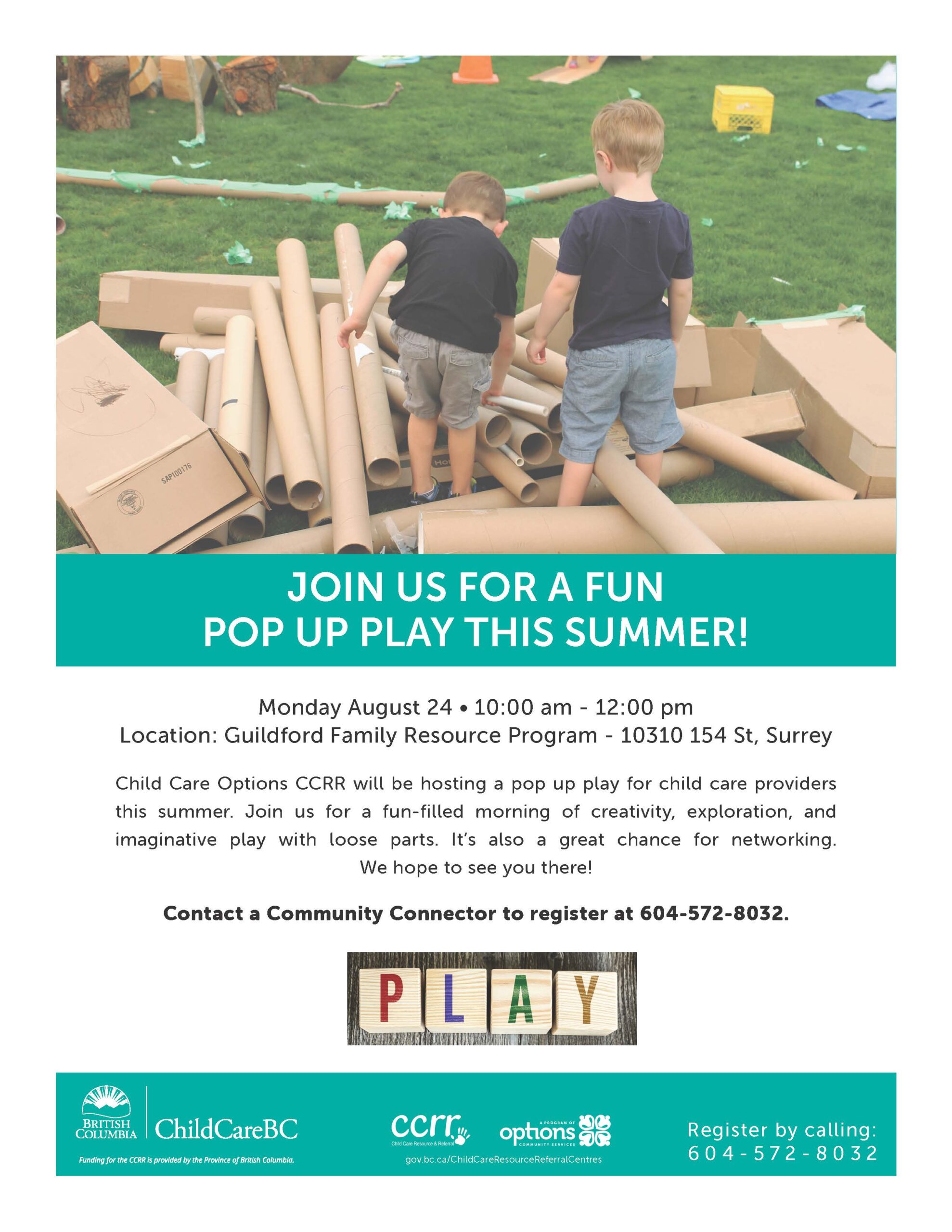 August 24, 2026 - Pop-up Play 2026_Educators